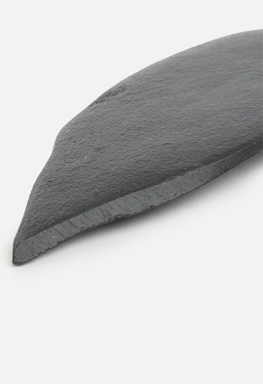H&S - Variegated leaf tray - black