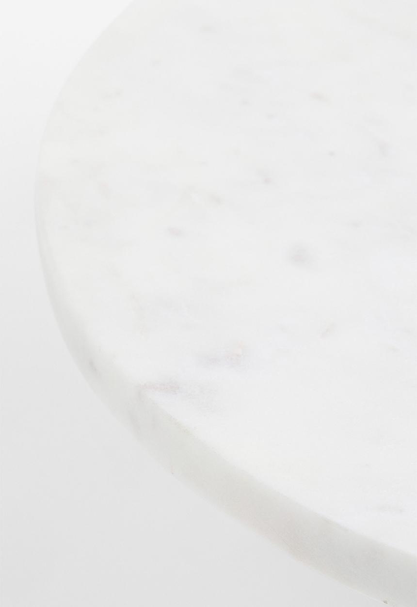 H&M - Marble cake stand - white