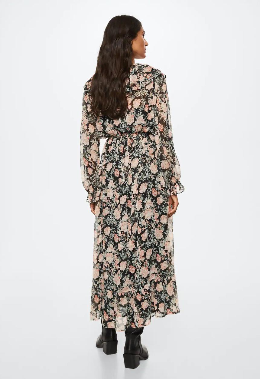 MANGO - Dress moka - pink