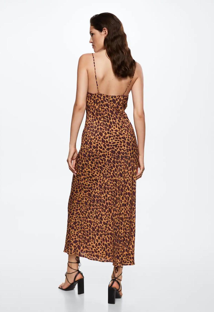 MANGO - Dress kendal - brown