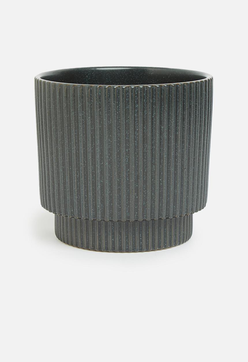 H&S - Flowerpot - charcoal