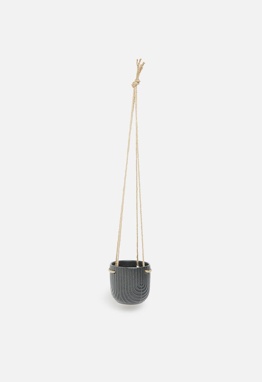 H&S - Flower pot - black