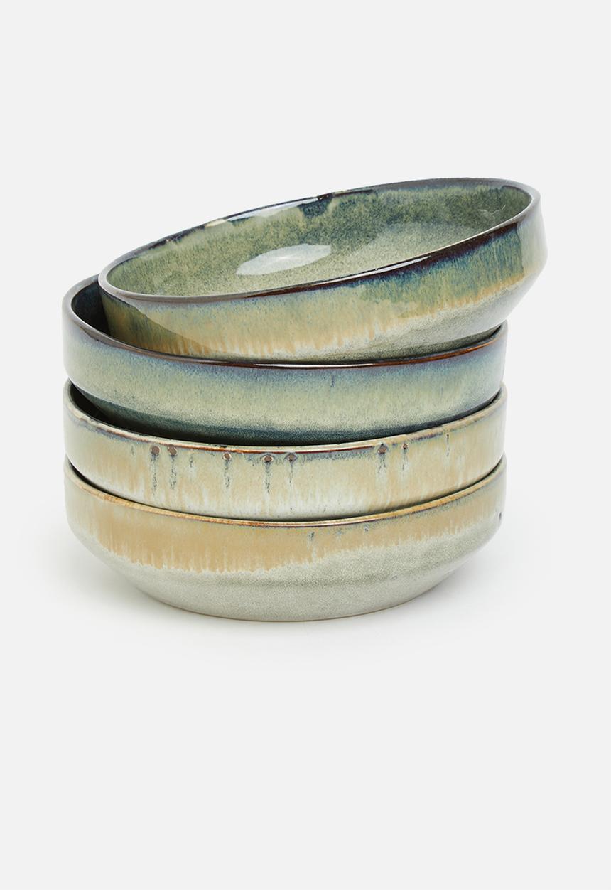 Sixth Floor - Buhle bowl set of 4 - moody