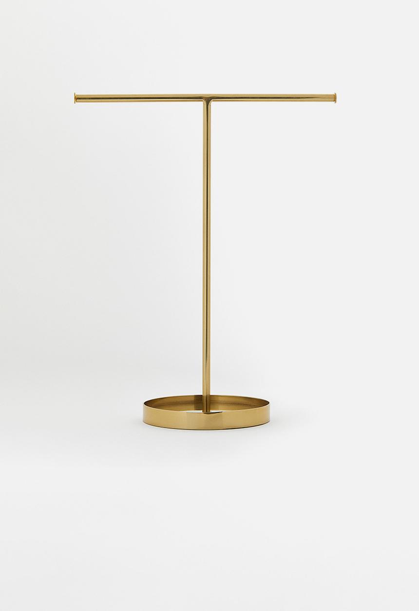 H&M - Metal jewellery stand - gold