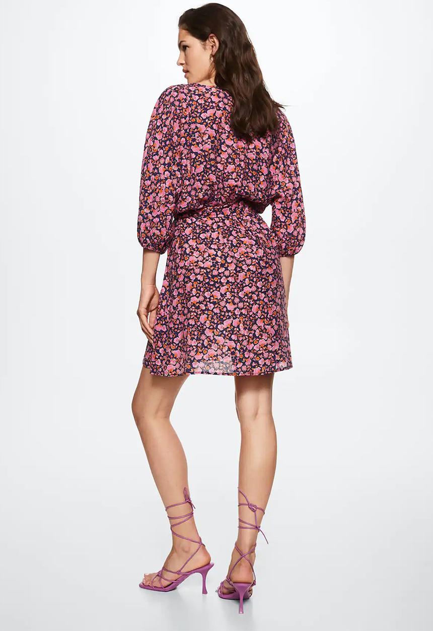 MANGO - Dress domenika - pink