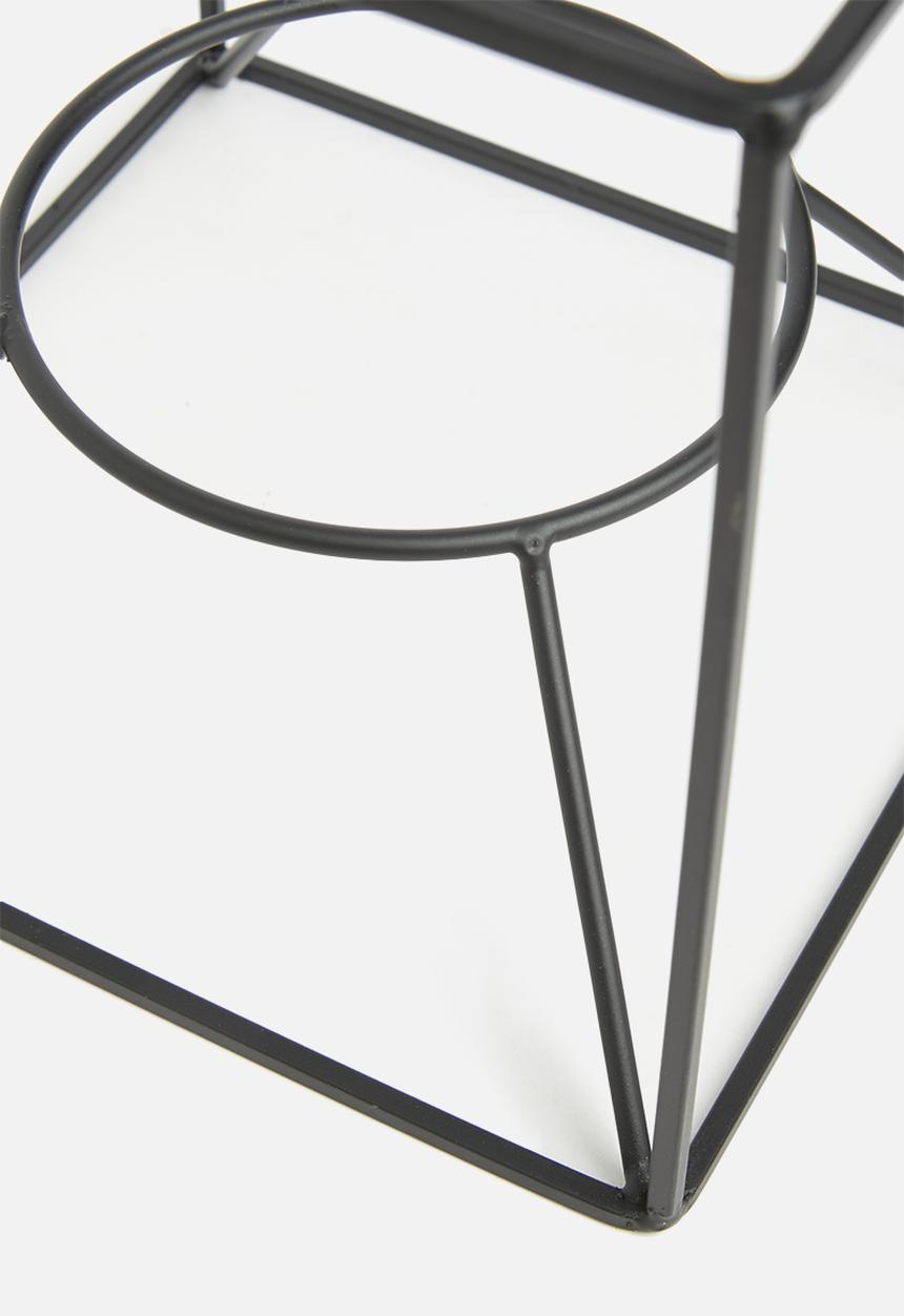 H&S - Flowerpot holder- black