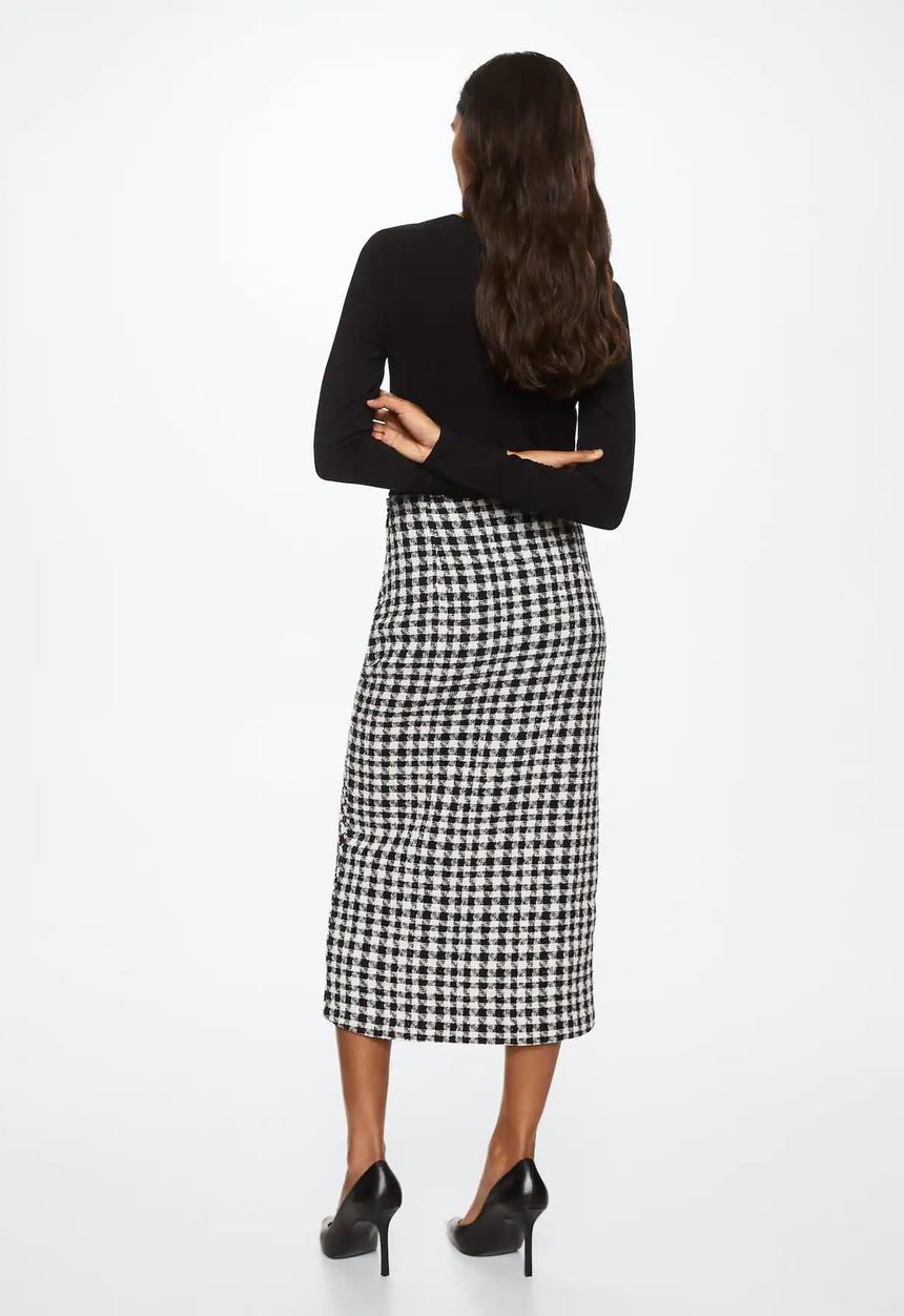 MANGO - Skirt veneto - black