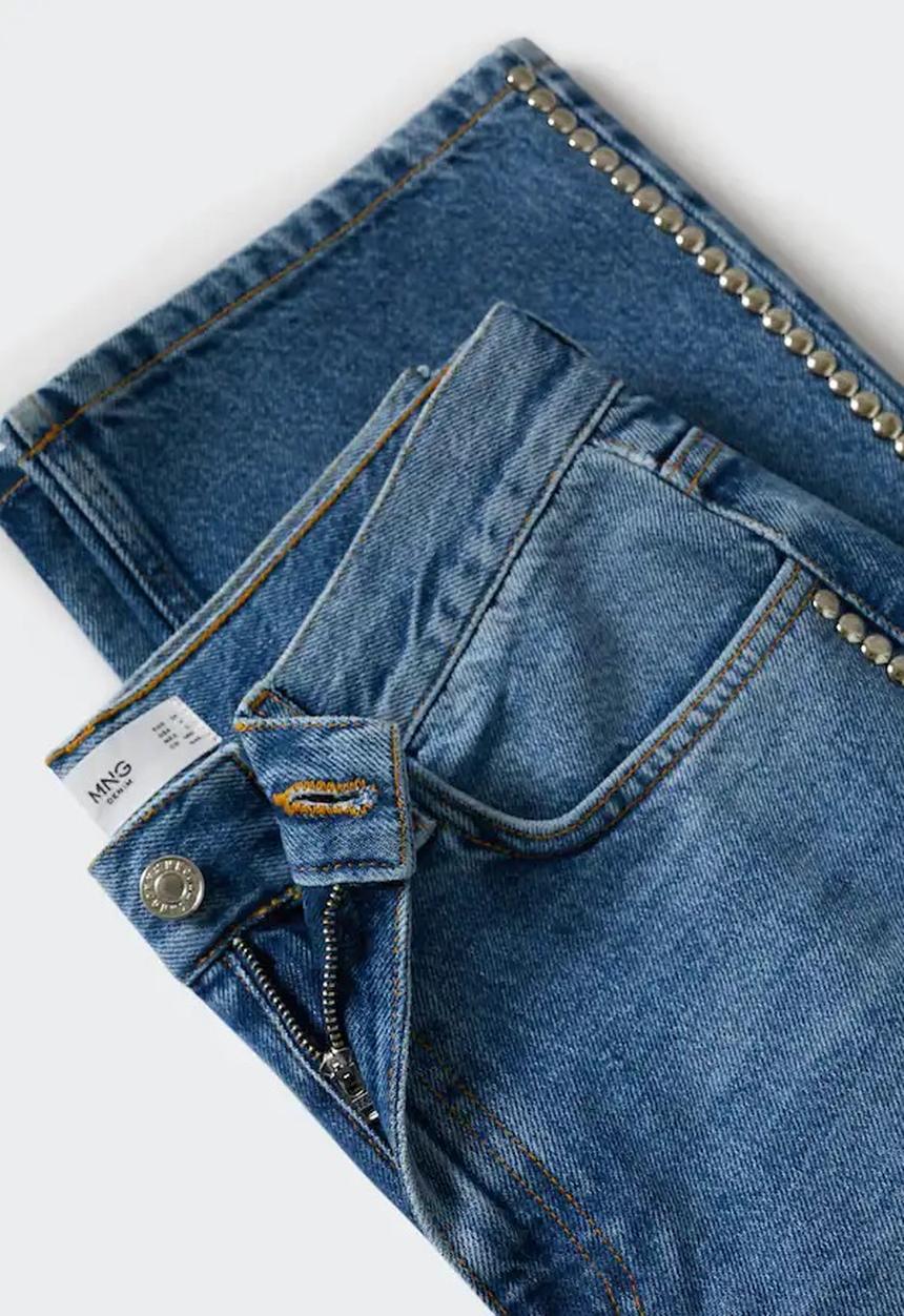 MANGO - Jeans topanga - open blue