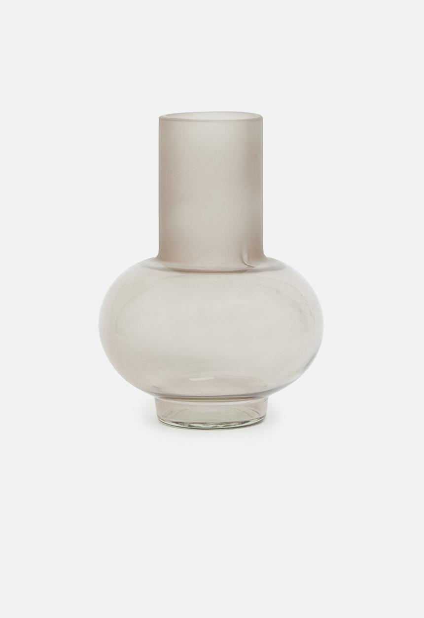 H&S - Bulbous vase - grey