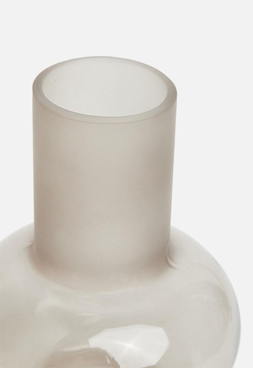 H&S - Bulbous vase - grey