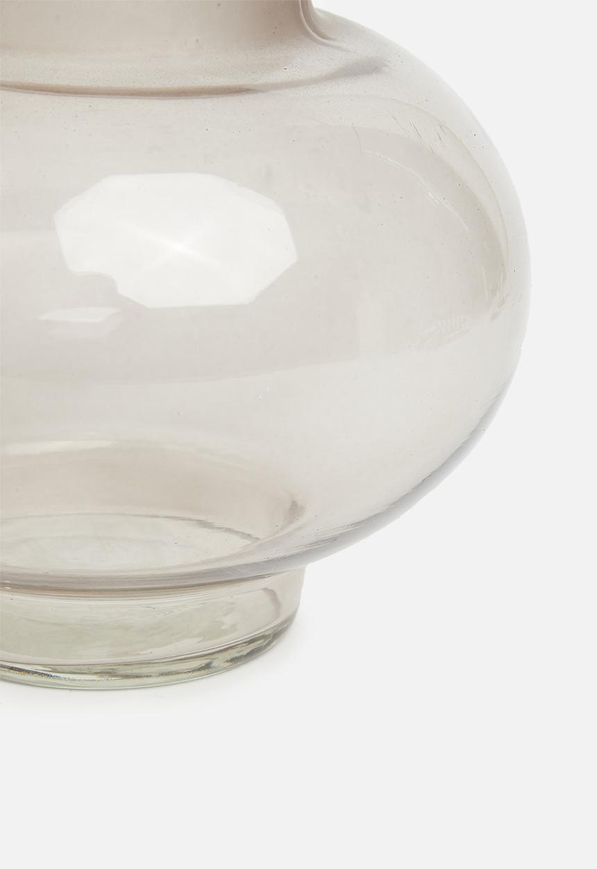 H&S - Bulbous vase - grey