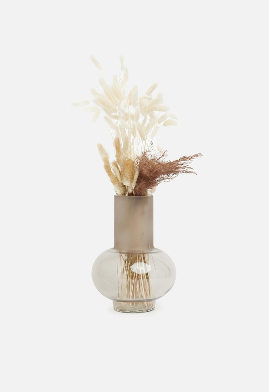 H&S - Bulbous vase - grey