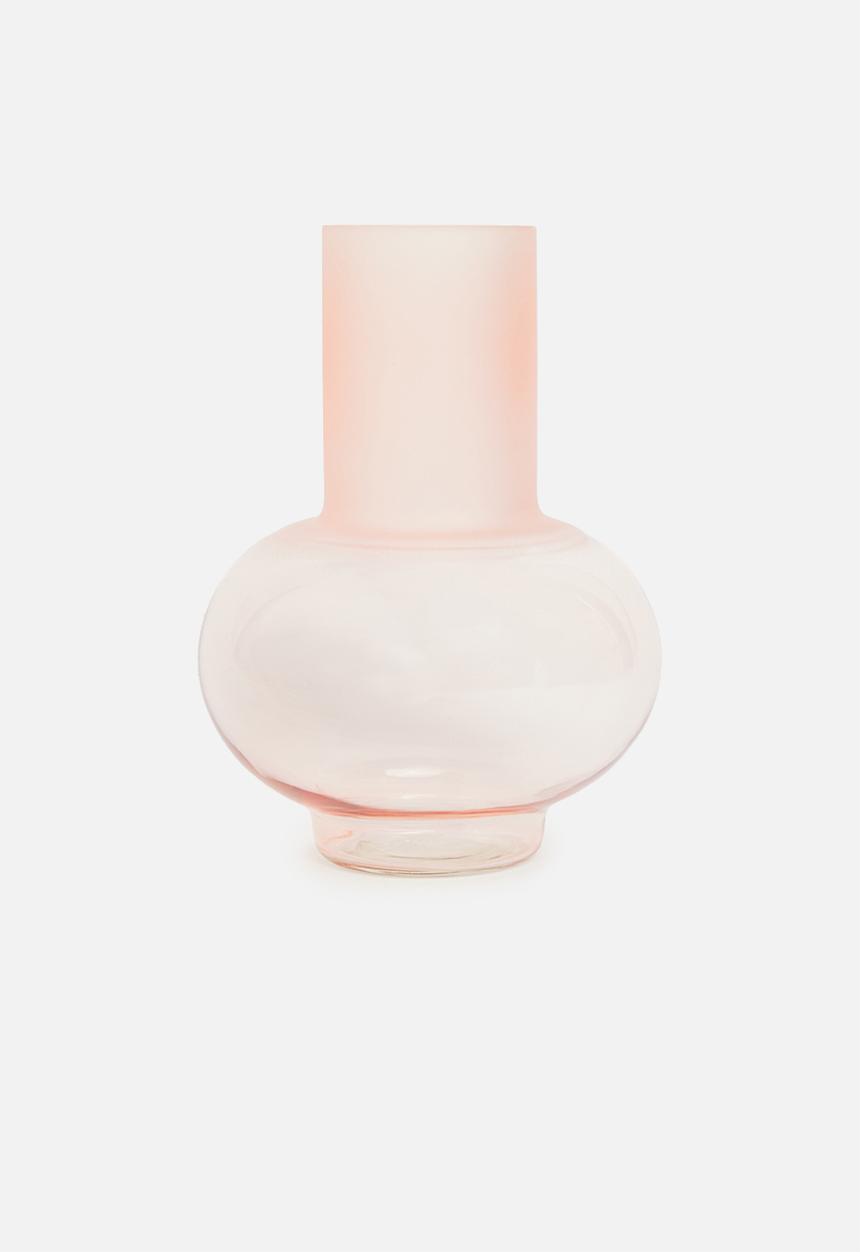 H&S - Bulbous vase - pink