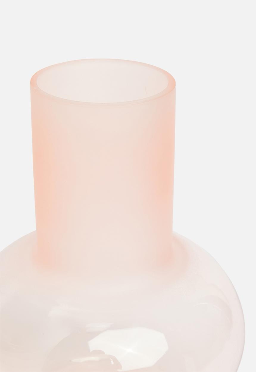 H&S - Bulbous vase - pink
