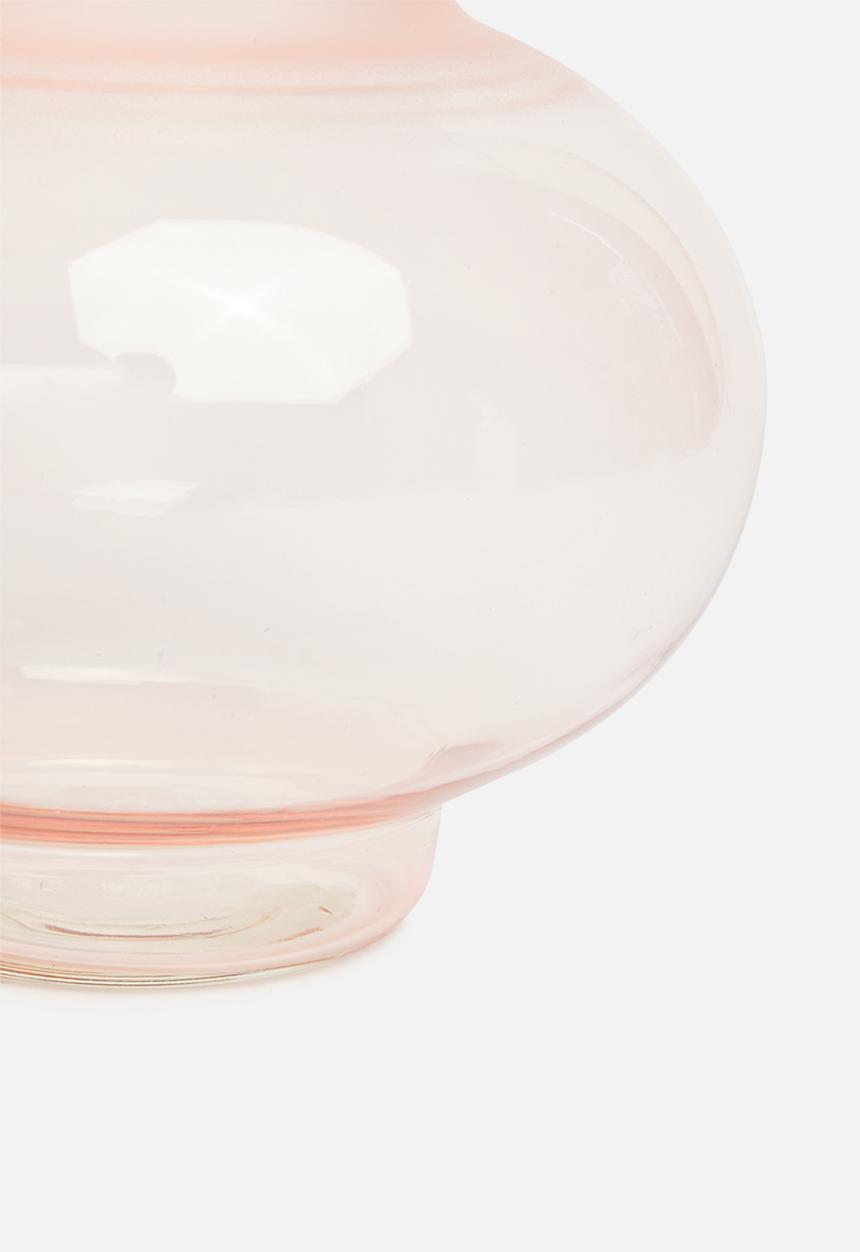 H&S - Bulbous vase - pink