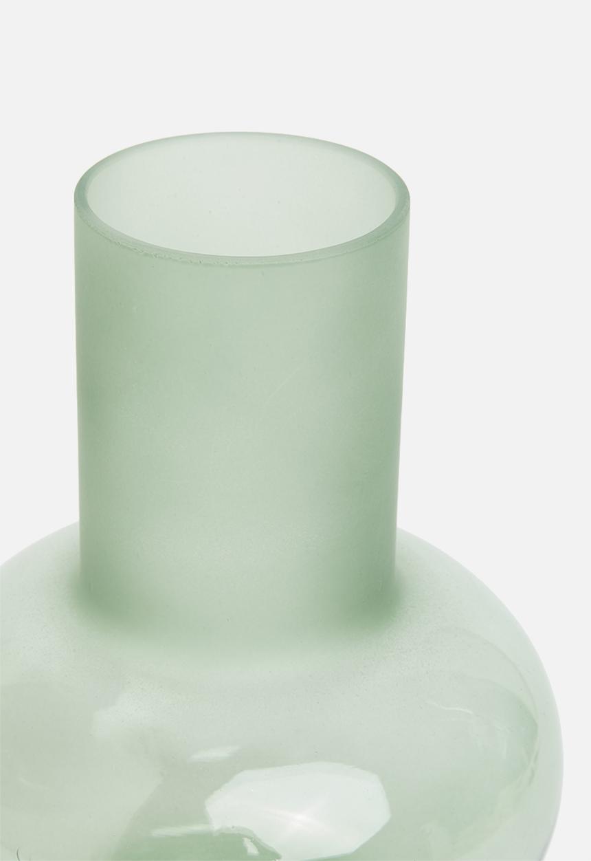 H&S - Bulbous vase - green