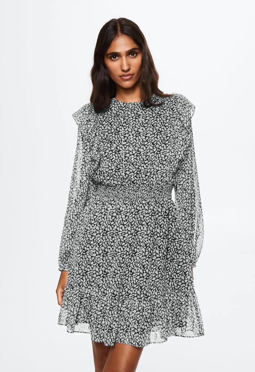 MANGO - Dress rio - black