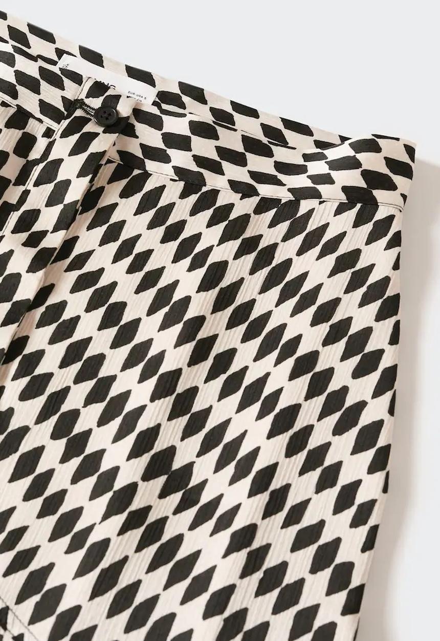 MANGO - Skirt sixty - black