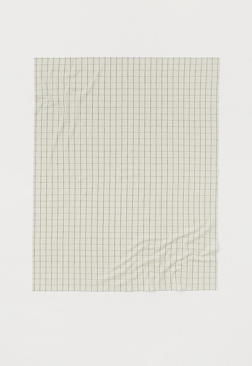 H&M - Linen-blend tablecloth - beige/multi