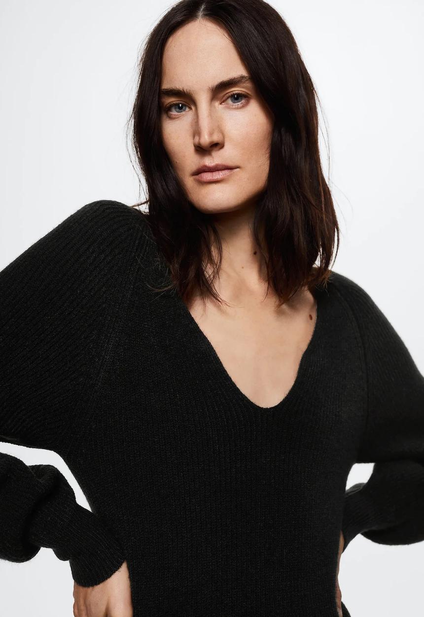 MANGO - Dress jolene - black