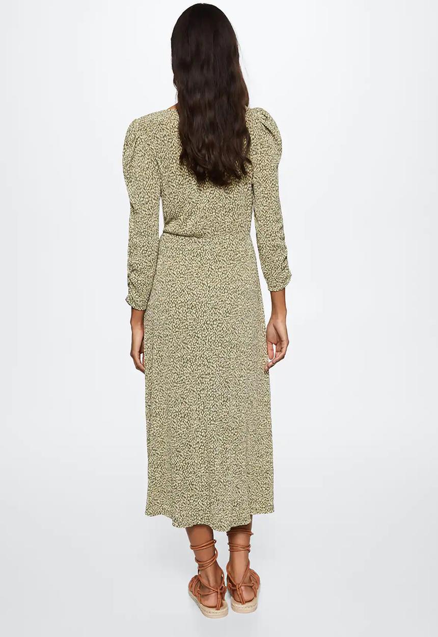 MANGO - Dress pomelo3 - green