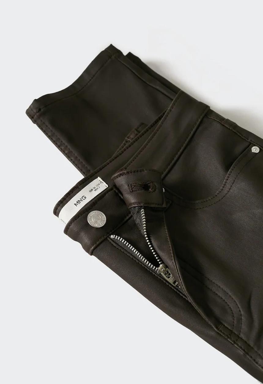 MANGO - Jeans isa - dark brown