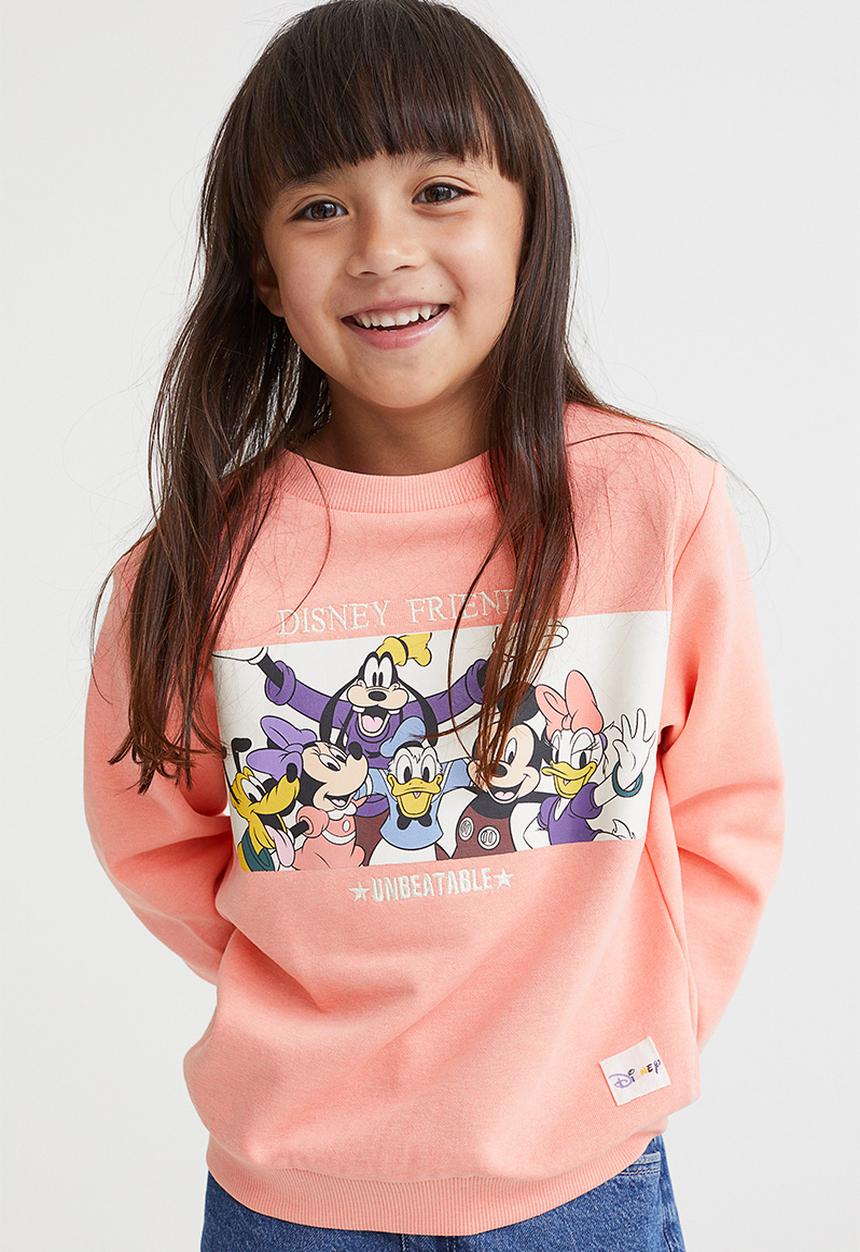 H&M - Sweatshirt - apricot/disney