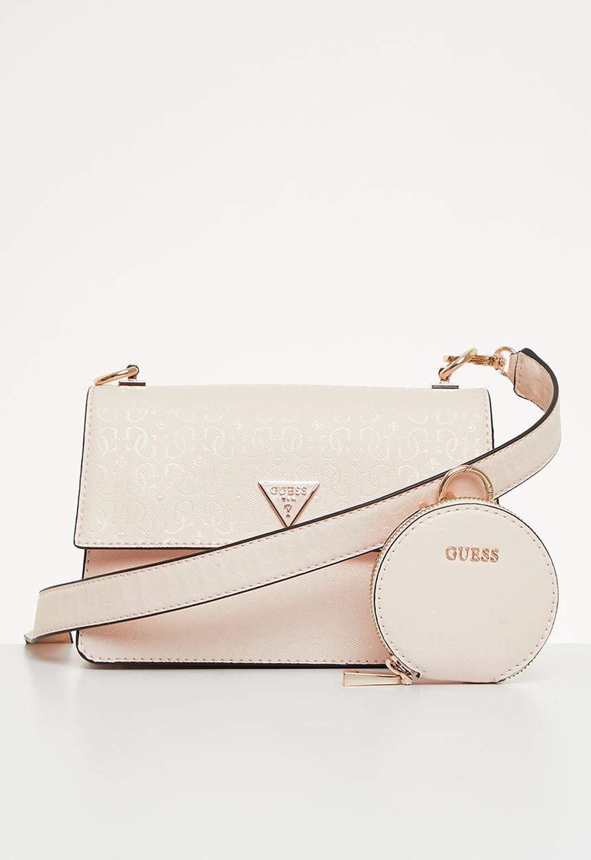 GUESS - Alexie crossbody flap - pale rose