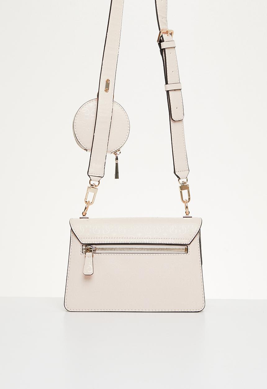 GUESS - Alexie crossbody flap - pale rose