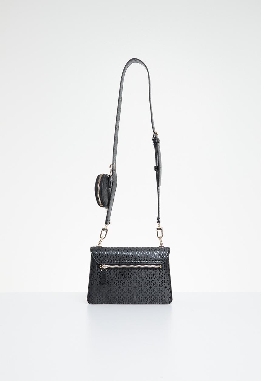 GUESS - Alexie crossbody flap - black