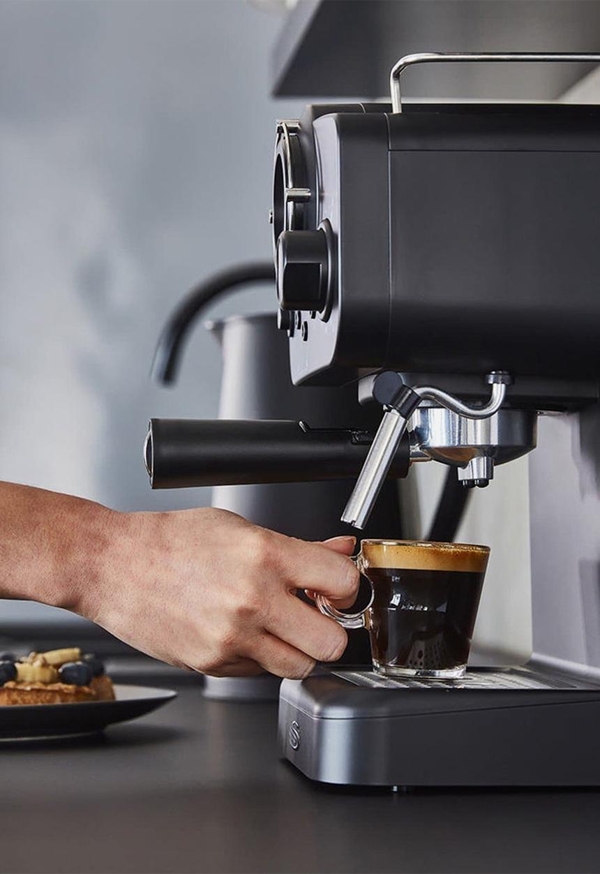 Swan - Stealth Espresso machine - black
