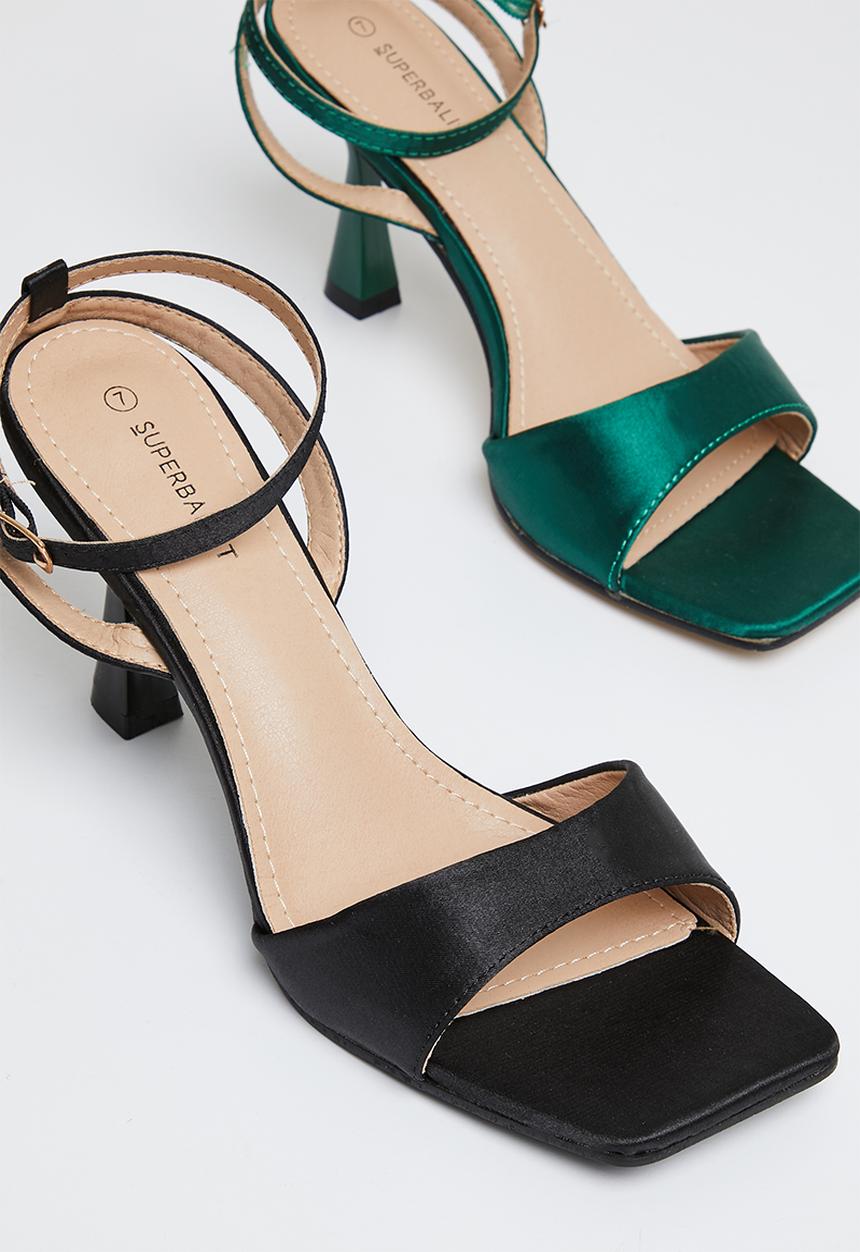 Superbalist - Sutton anklestrap stiletto heel - black