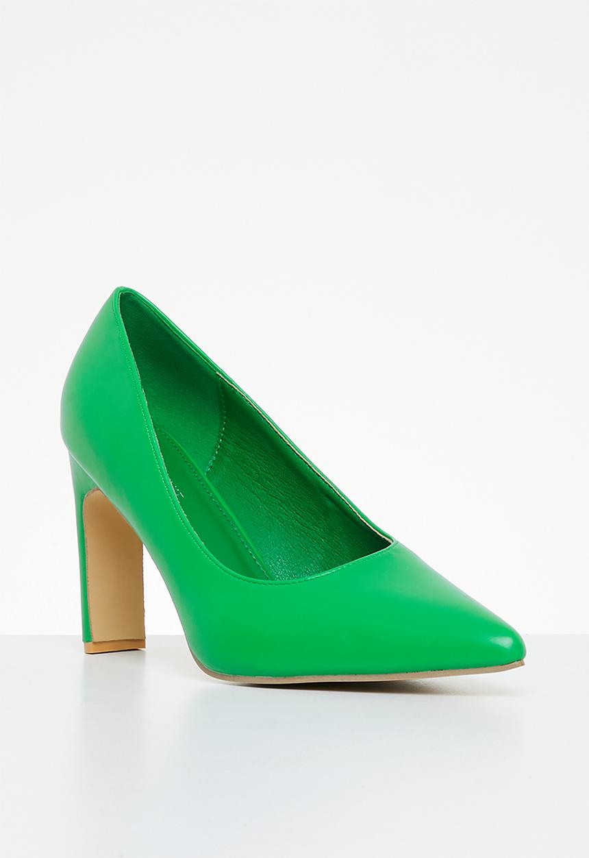 Superbalist - Annie court heel - green