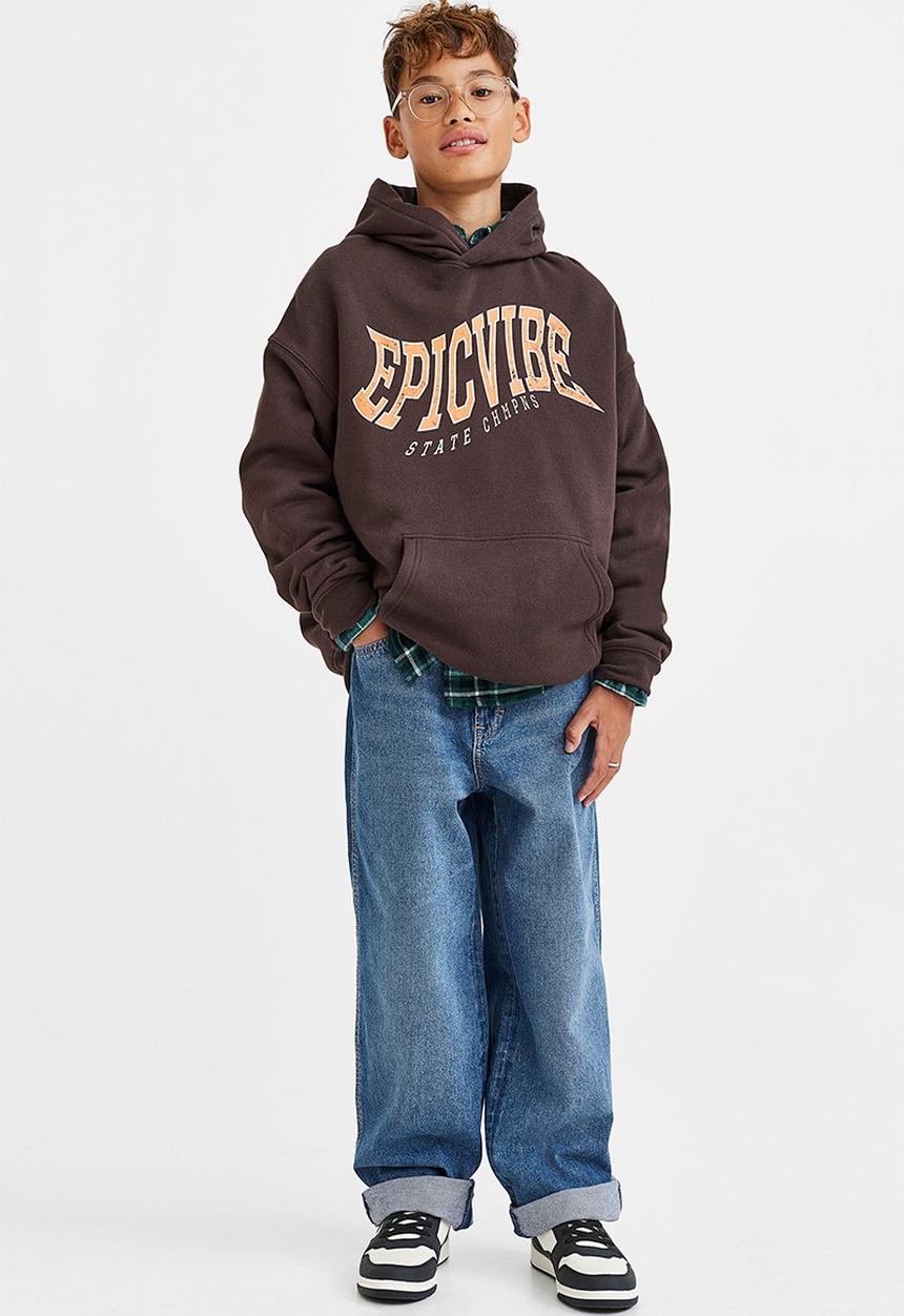 H&M - Baggy fit jeans - denim blue