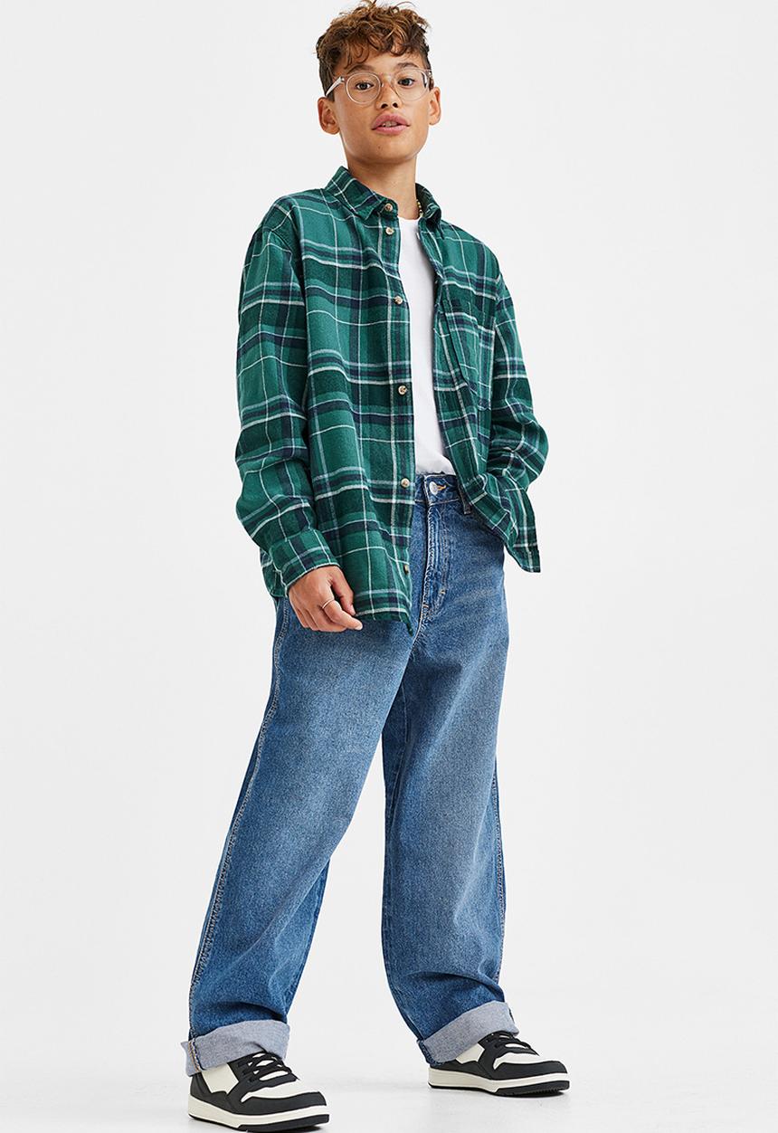 H&M - Baggy fit jeans - denim blue