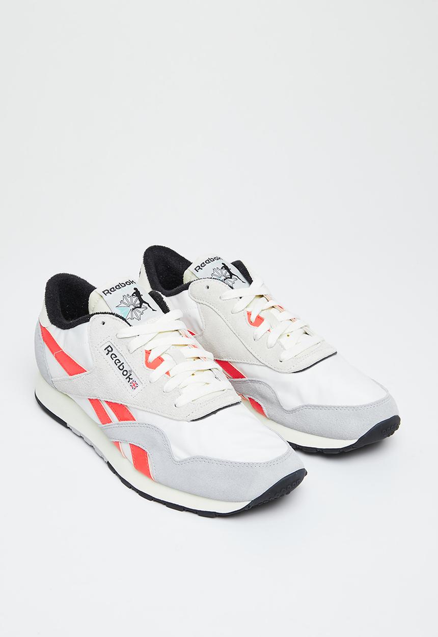 Reebok - Classic nylon vintage - chalk/pure grey 3/core black vintage