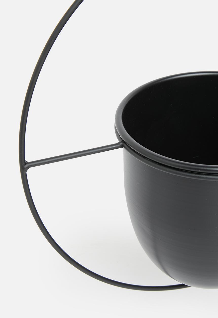 H&S - Flowerpot- black
