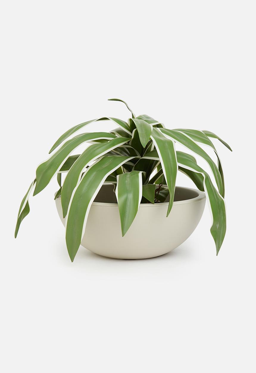 H&S - Samoa Flowerpot- taupe