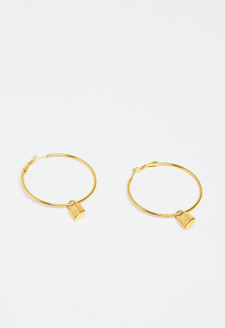 ERA by DJ Zinhle - Unlocked hoops - gold 