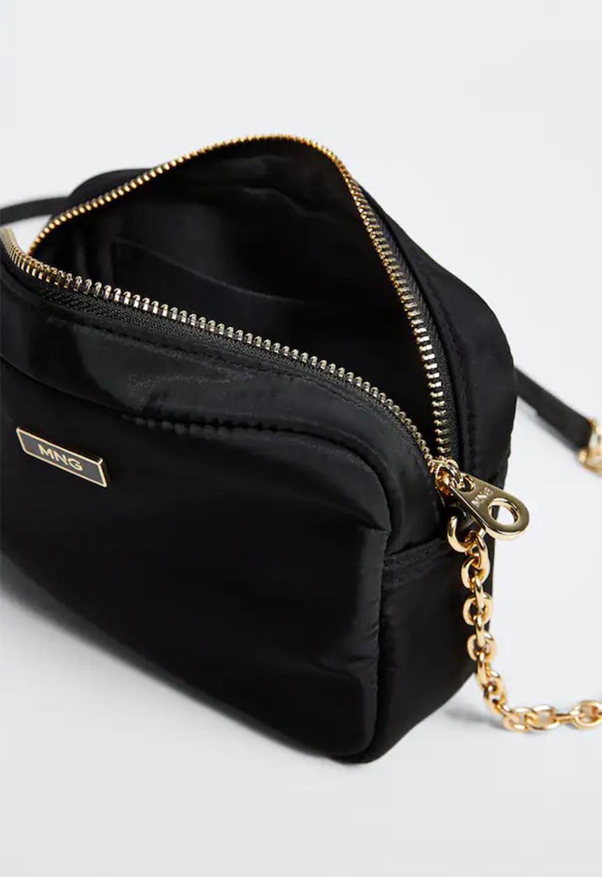 MANGO - Bag mchjulia - black
