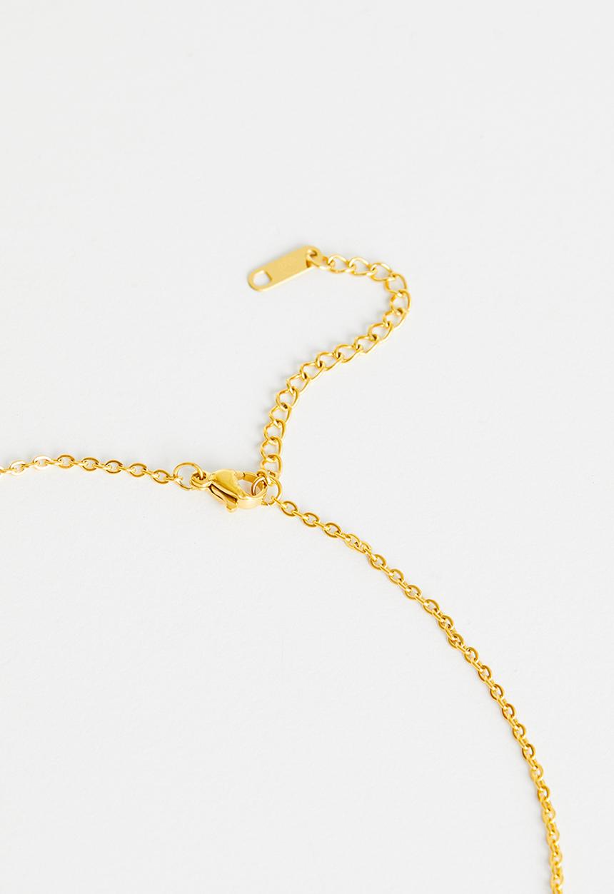 ERA by DJ Zinhle - Rose pendant necklace - gold 