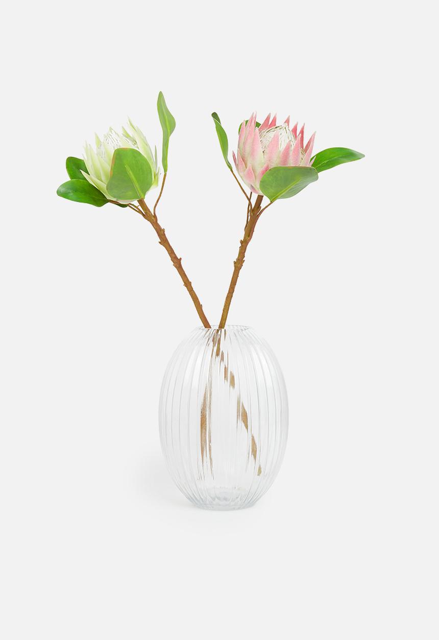 Silk By Design - Protea single stem - mauve