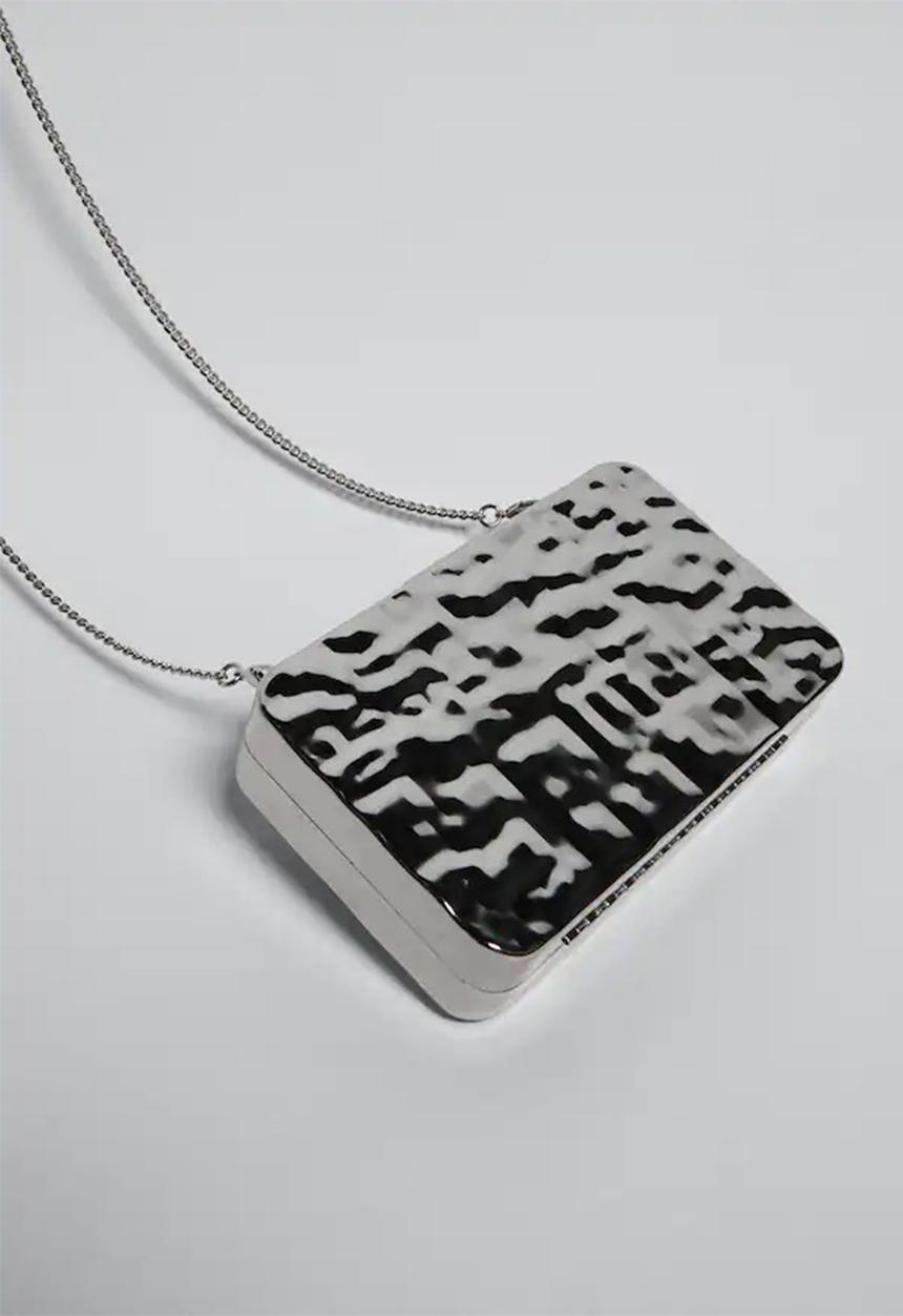 MANGO - Bag perfu - silver