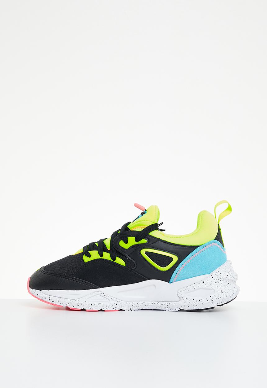PUMA - Trc blaze galaxy2 jr - puma black/lime squeeze