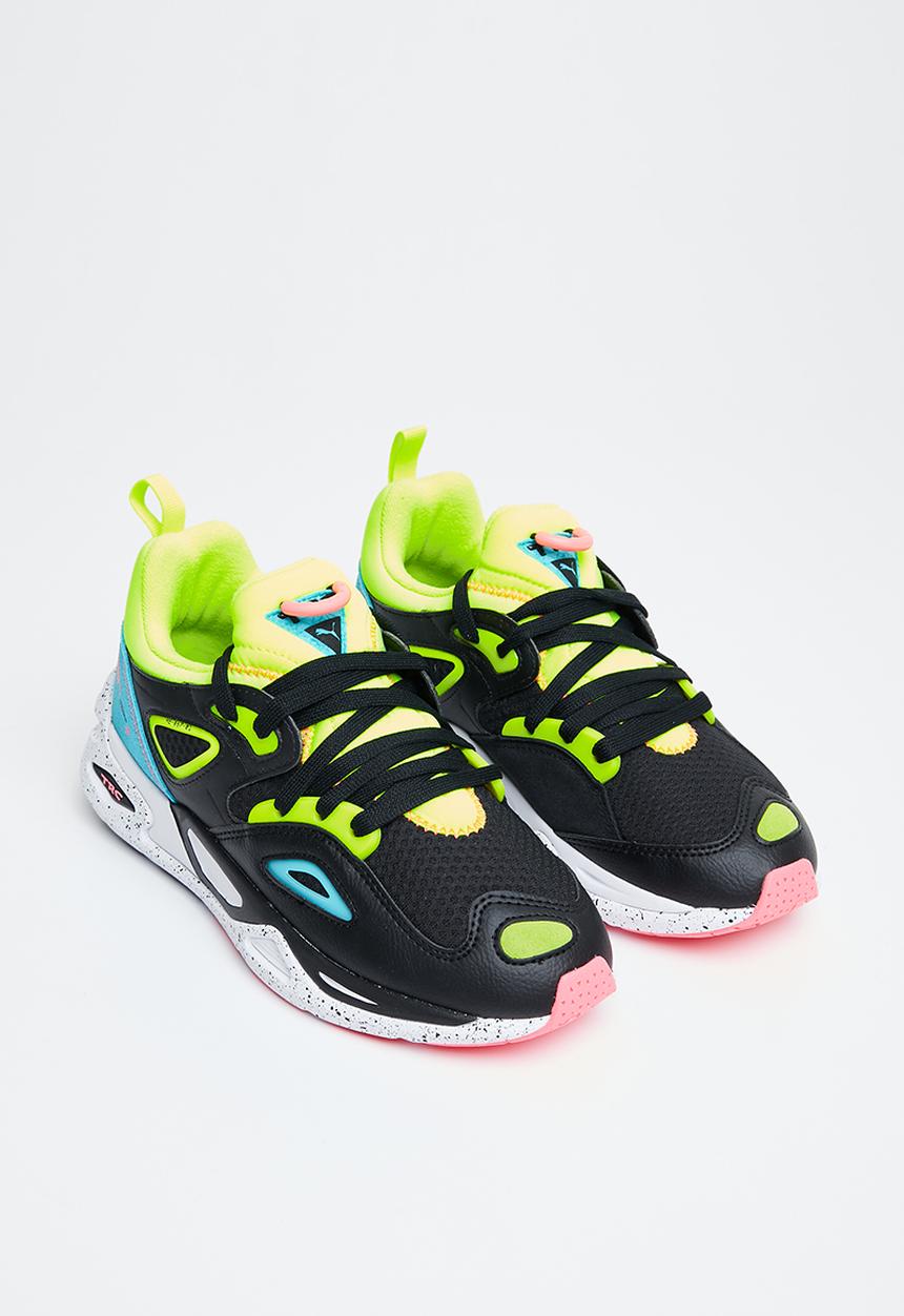 PUMA - Trc blaze galaxy2 jr - puma black/lime squeeze