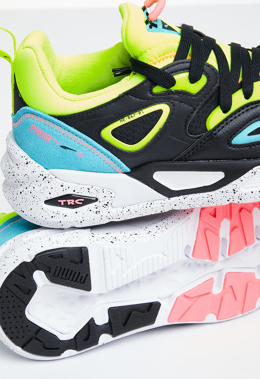 PUMA - Trc blaze galaxy2 jr - puma black/lime squeeze