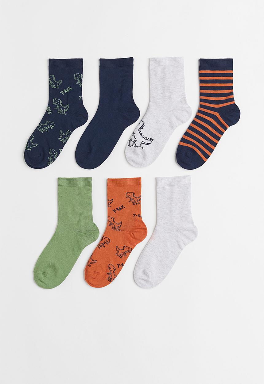 H&M - 7 Pack socks - multi