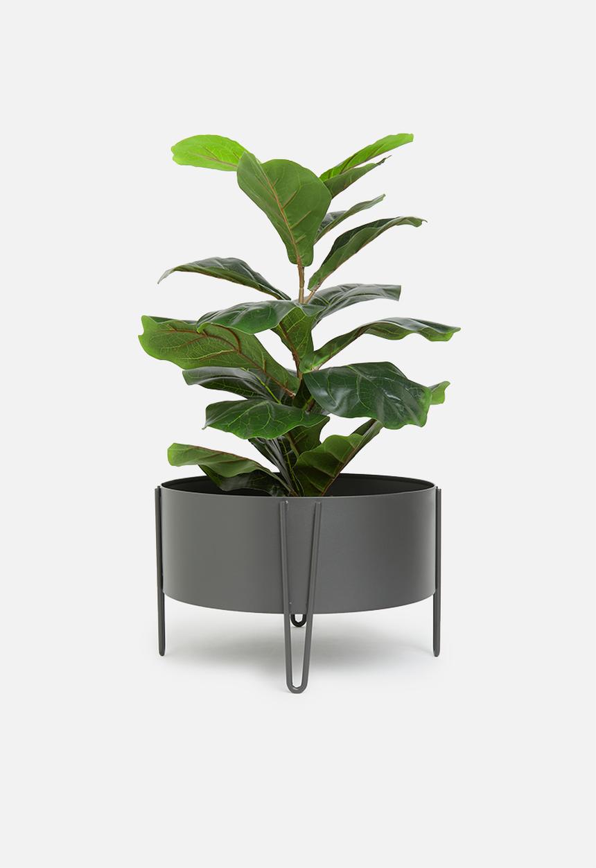 H&S - Valla Flower rack- matt grey