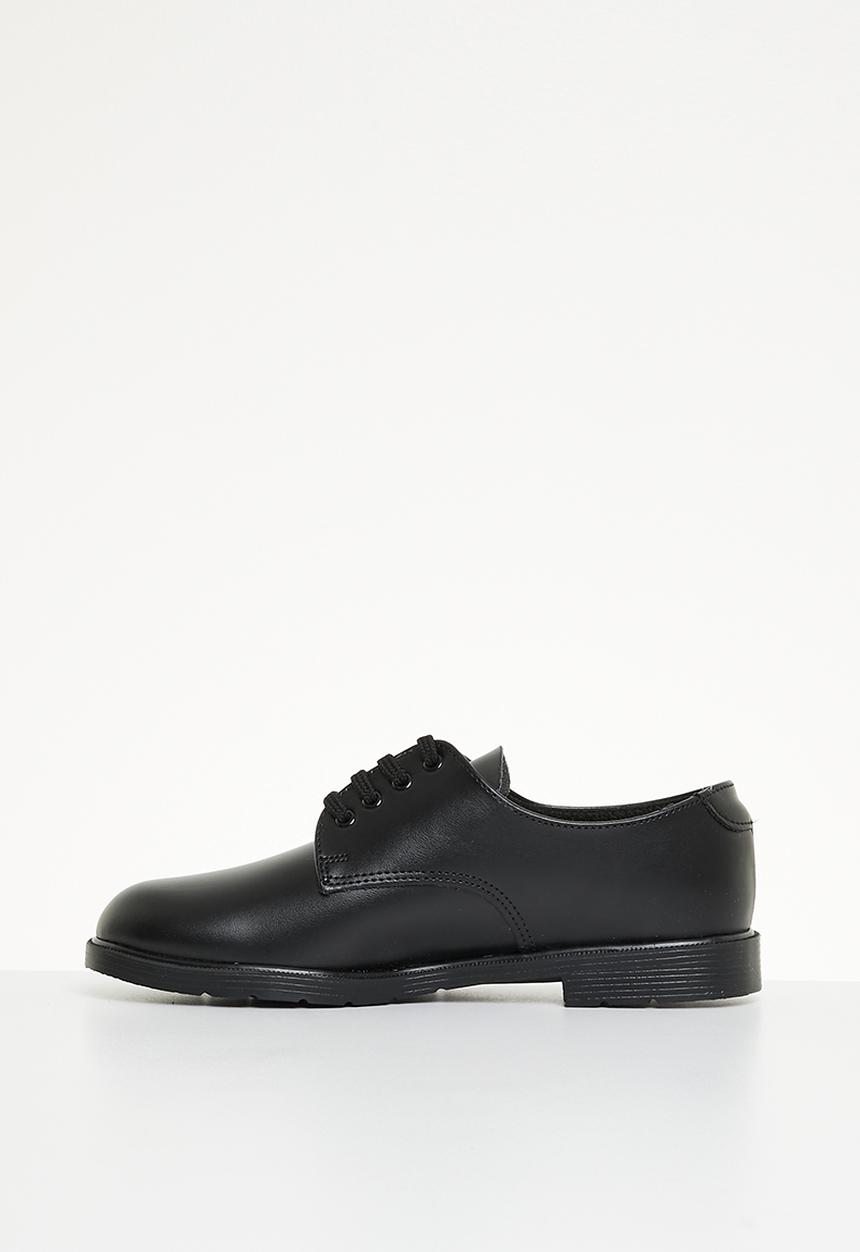 Softer - Teen boys school shoes - black