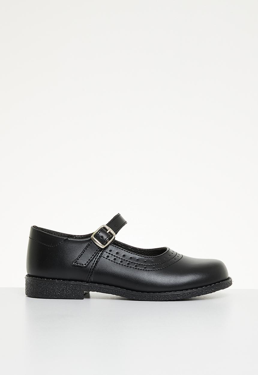 Softer - Girls school shoes - black